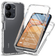 Puzdro pre Xiaomi Redmi 13C, Shockproof, s fóliou, priehľadné