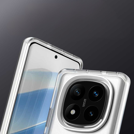 Puzdro pre Xiaomi Redmi Note 14 Pro 5G / Poco X7 5G, Fusion Hybrid, pre MagSafe, priehľadné