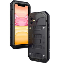 Obrnené puzdro pre iPhone 11, R-JUST, čierne