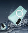 Puzdro pre Samsung Galaxy A26, Dropproof MagSafe, priehľadné + tvrdené sklo 9H