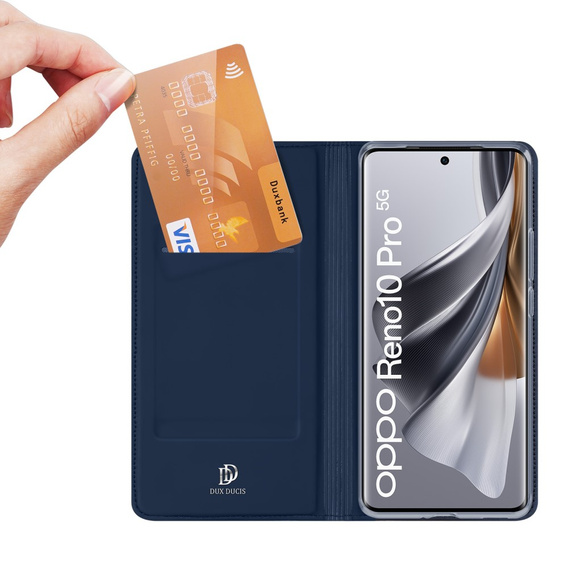 Dux Ducis Obal na mobil pre Oppo Reno 10 / 10 Pro, Skinpro, modré