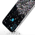 Obal na mobil pre Samsung Galaxy A11 / M11, Glittery, čierne