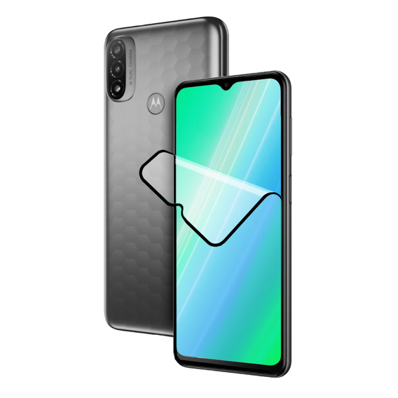 2x keramické hybridné sklo ERBORD pre Motorola Moto E20/E30/E40
