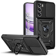 Obal na mobil pre Realme 14X / Realme C75, CamShield Slide, čierne