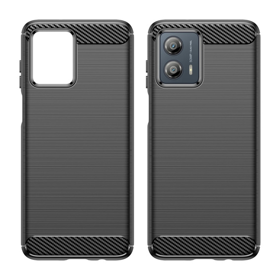 Obal na mobil pre Motorola Moto G53 5G, Carbon, čierne