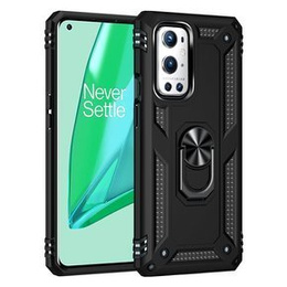 Pancierované obal na mobil pre OnePlus 9 Pro, Nox Case Ring, čierne