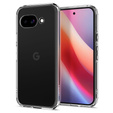 Puzdro Spigen pre Google Pixel 9A, Ultra Hybrid, priehľadné + tvrdené sklo 9H