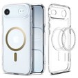 Spigen Ultra Hybrid MagSafe puzdro pre iPhone Air, číre/zlaté