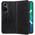 Obal na mobil pre Huawei Nova 9, Wallet Litchi Leather, čierne