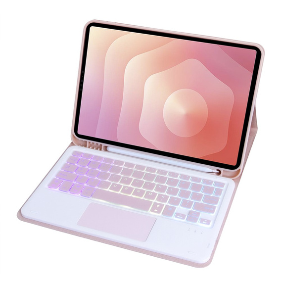 Puzdro s podsvietenou Bluetooth klávesnicou a touchpadom pre Samsung Galaxy Tab S11