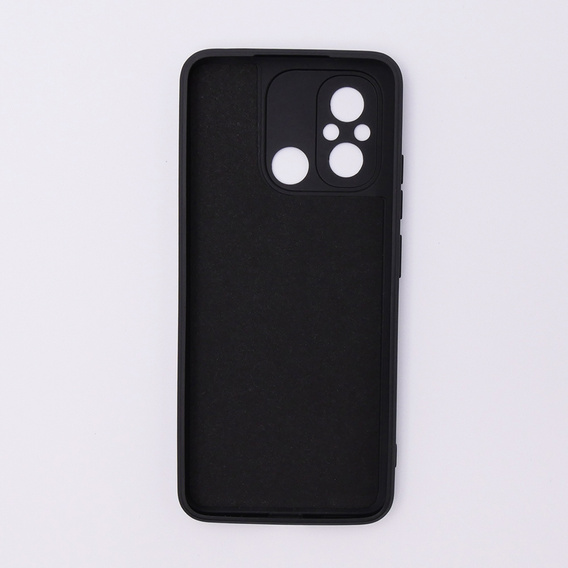 Obal na mobil pre Xiaomi Redmi 12C, Silicone Lite, čierne
