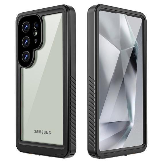 Vodotesné puzdro IP68 pre Samsung Galaxy S25 Ultra, čierne