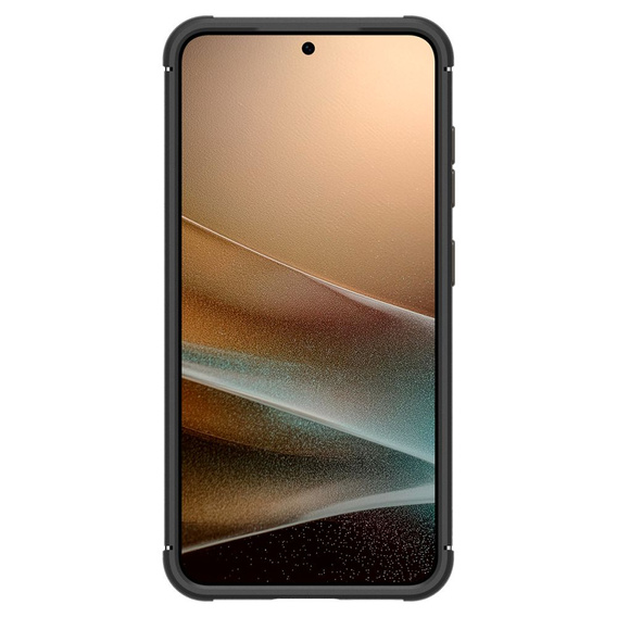 Puzdro Spigen pre Samsung Galaxy S25+ Plus, Core Armor MagSafe, čierne + tvrdené sklo 9H