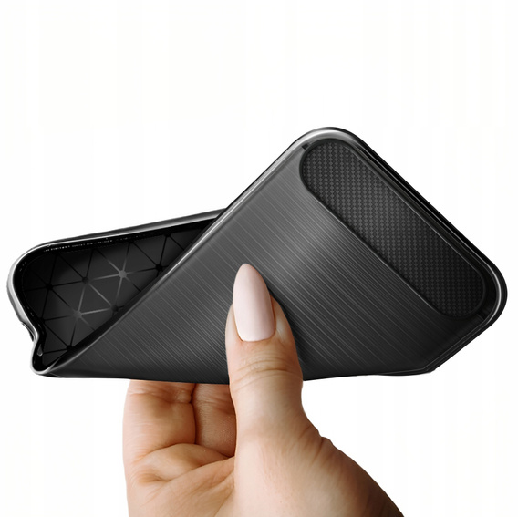 Obal na mobil pre Samsung Galaxy A04S / A13 5G, Carbon, čierne