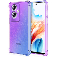 Puzdro pre Oppo A79 5G, Gradient Dropproof, Fialová / modrá