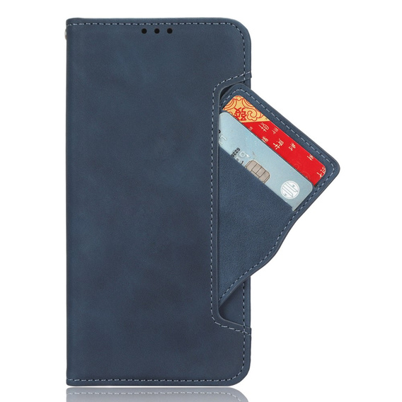 Klapkové puzdro pre Xiaomi Poco F7 Ultra, Card Slot, tmavomodré