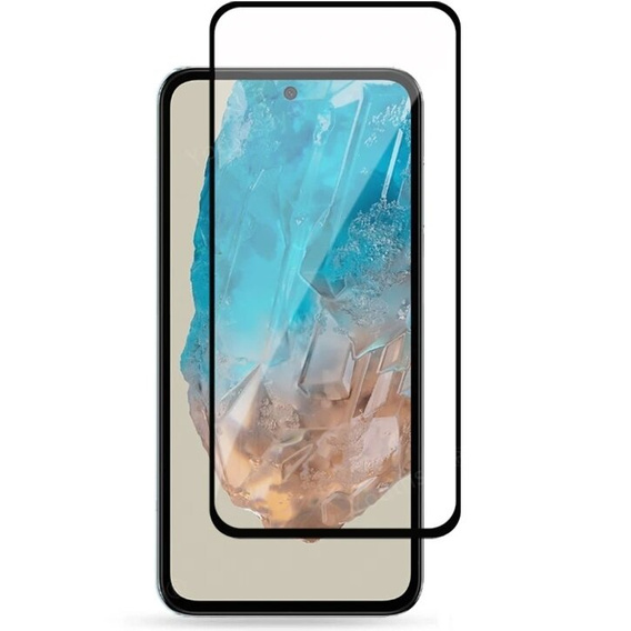 3D tvrdené sklo pre Samsung Galaxy M35, čierny rám