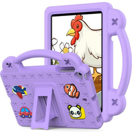 Detské puzdro pre iPad mini 7.9" 2019/2015/2014/2013/2012 (5/4/3/2/1 gen.), Cute Patterns, so stojanom, fialové