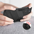 Puzdro pre Xiaomi Redmi Note 11 Pro 4G / 5G, Military kickstand, modré
