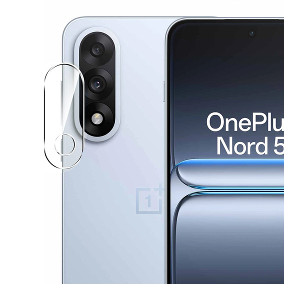 2x ERBORD Tvrdené sklo na fotoaparát pre Realme 12 Pro / 12 Pro+, priehľadné