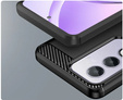 Obal na mobil pre Oppo A80, Carbon, čierne