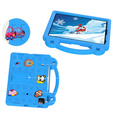 Detské puzdro pre iPad Air 10.9" 2022/2020 (5/4 gen.) / Pro 11" 2022/2021/2020 (4/3/2 gen.), Cute Patterns, so stojanom, modré