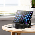 Puzdro + klávesnica iPad Pro 12.9" 2022/2021/2020 (6/5/4 gen.), Dux Ducis Keyboard TouchPad, čierne