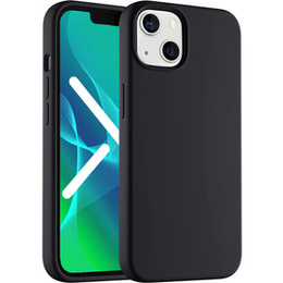 Obal na mobil pre iPhone 13, Silicone Lite, čierne