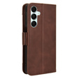 Klapkové puzdro pre Samsung Galaxy A16, Card Slot, hnedé