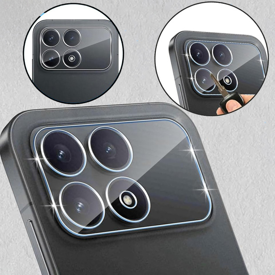 2x ERBORD tvrdené sklo na ochranu displeja pre Xiaomi Poco F8 Pro