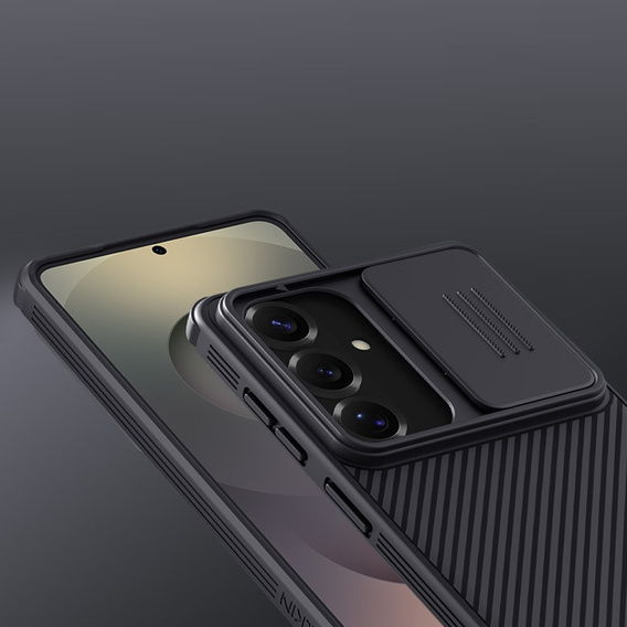 Puzdro NILLKIN Camshield Pro s krytom fotoaparátu pre Samsung Galaxy S26 Ultra, čierne