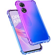 Puzdro pre Oppo A78 5G, Gradient Dropproof, Fialová / modrá