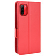 Klapkové puzdro pre Ulefone Note 12P, Wallet Litchi Magnet, červené