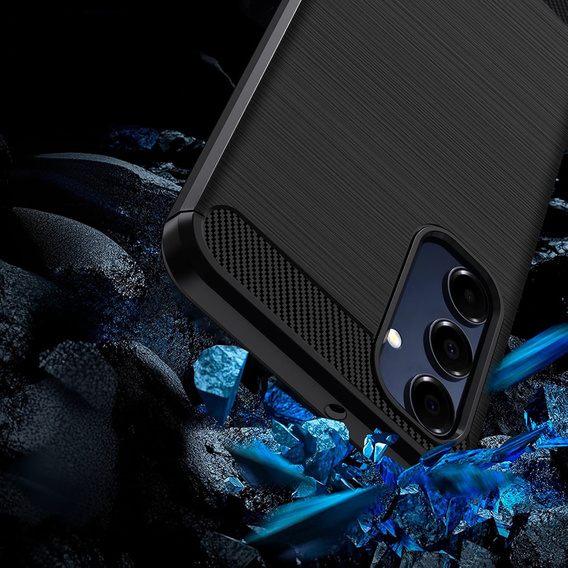 Obal na mobil pre Samsung Galaxy A16, Carbon, čierne