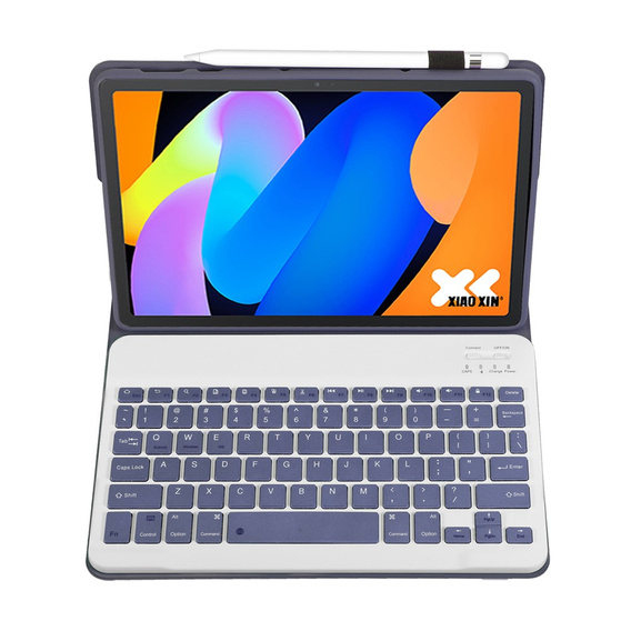 Puzdro s klávesnicou Bluetooth pre Lenovo Idea Tab 11" 2025 TB336FU TB336ZU, fialové