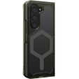 Urban Armor Gear Obal na mobil pre Galaxy Z Fold 5 5G, Plyo MagSafe, transparentné / zelené