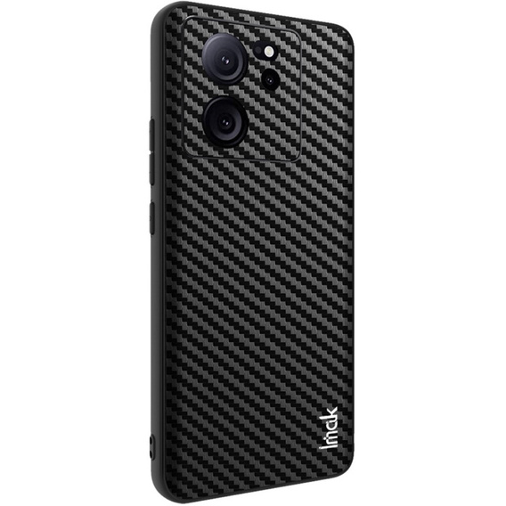 IMAK Obal na mobil pre Xiaomi 13T/13T Pro, LX-5 Series, Carbon, čierne