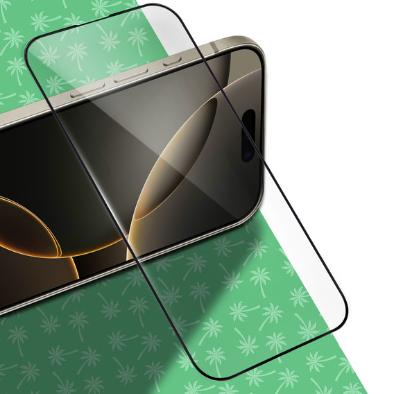 5D Full Glue Smart Palm tvrdené sklo pre iPhone 16 Pro Max