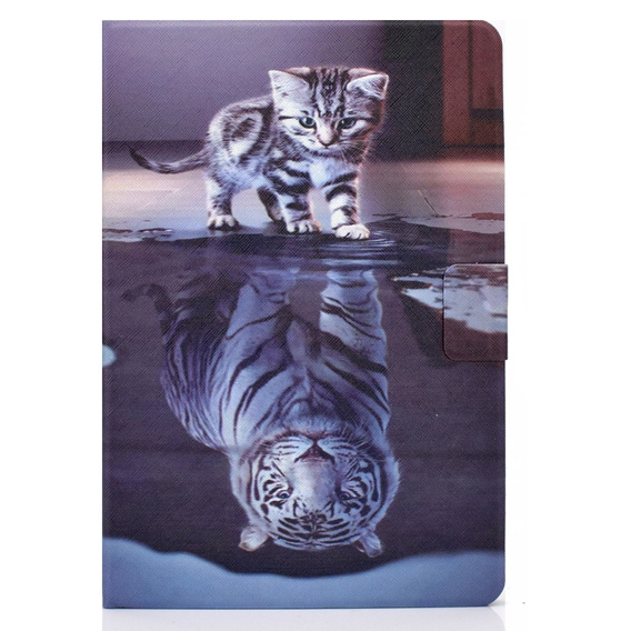 Obal na mobil pre Samsung Galaxy Tab A9 X110 / X115, cat and tiger