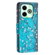 Klapkové puzdro pre Infinix Hot 40i, Wallet, Sakura modré