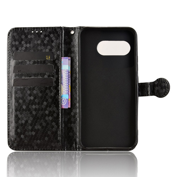 Flipové puzdro pre T Phone 3 5G, Wallet Rhombus, čierne