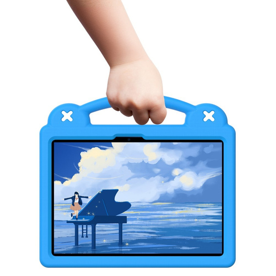 Detské puzdro pre Xiaomi Pad 7 / 7 Pro, Cute Patterns, so stojanom, modré