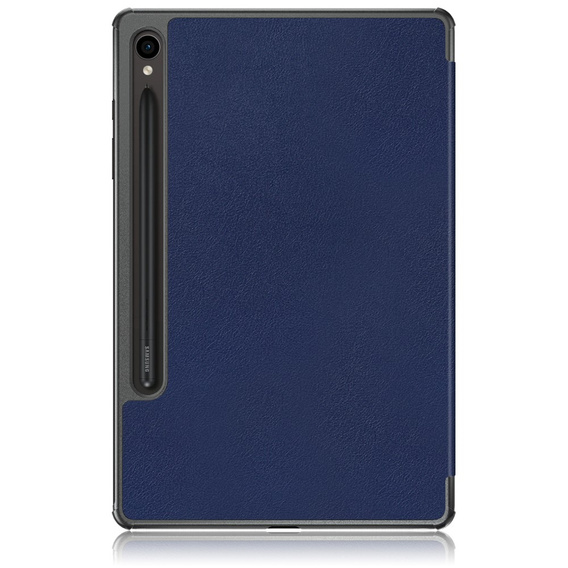 Puzdro pre Samsung Galaxy Tab S9, Smartcase s priestorom pre stylus, tmavomodré