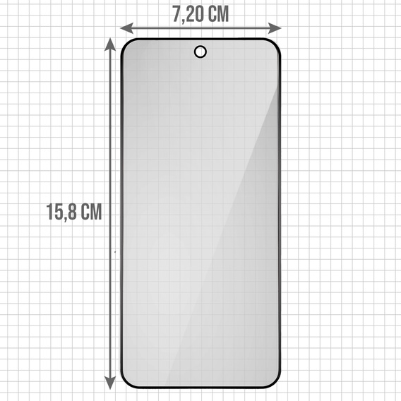 ERBORD Anti-Spy ochranné tvrdené sklo (2 ks) pre OnePlus 15