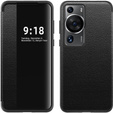 Flipové puzdro pre Huawei P60 Pro, Side View, čierne