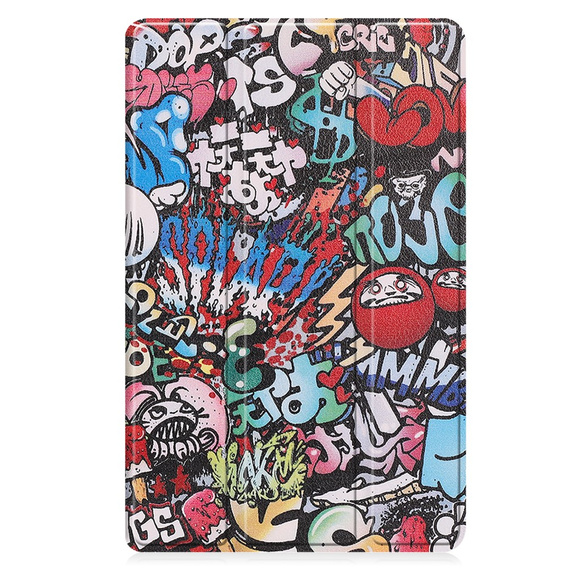 Puzdro pre Lenovo Tab M9, Smartcase, graffiti