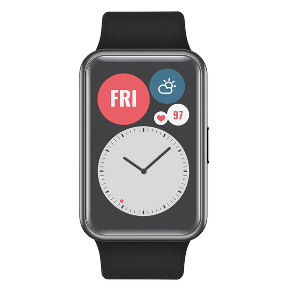 3x ERBORD Hydrogélová fólia pre Huawei Watch Fit