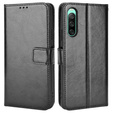 Klapkové puzdro pre Sony Xperia 10 IV, Wallet, čierne