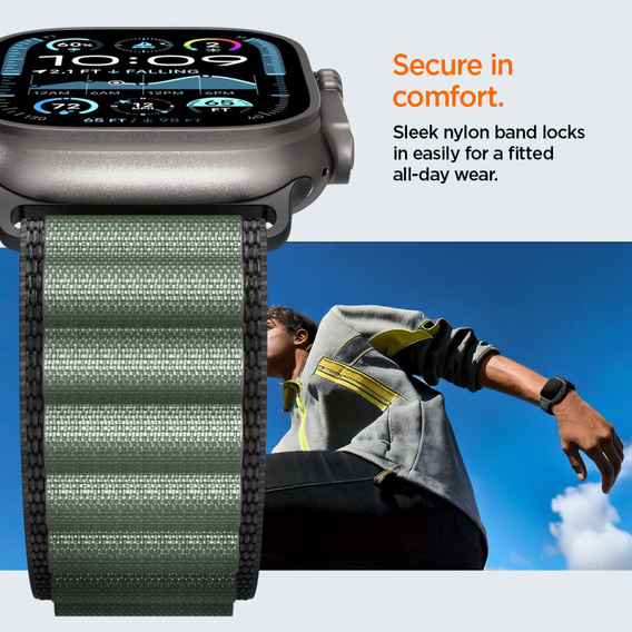 Spigen WBF1 remienok pre Apple Watch 8/9/10/11/SE/Ultra 1/2 (44/45/46/49 mm)