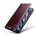 CASEME flipové puzdro pre Samsung Galaxy A34 5G, Waxy Textured, červené